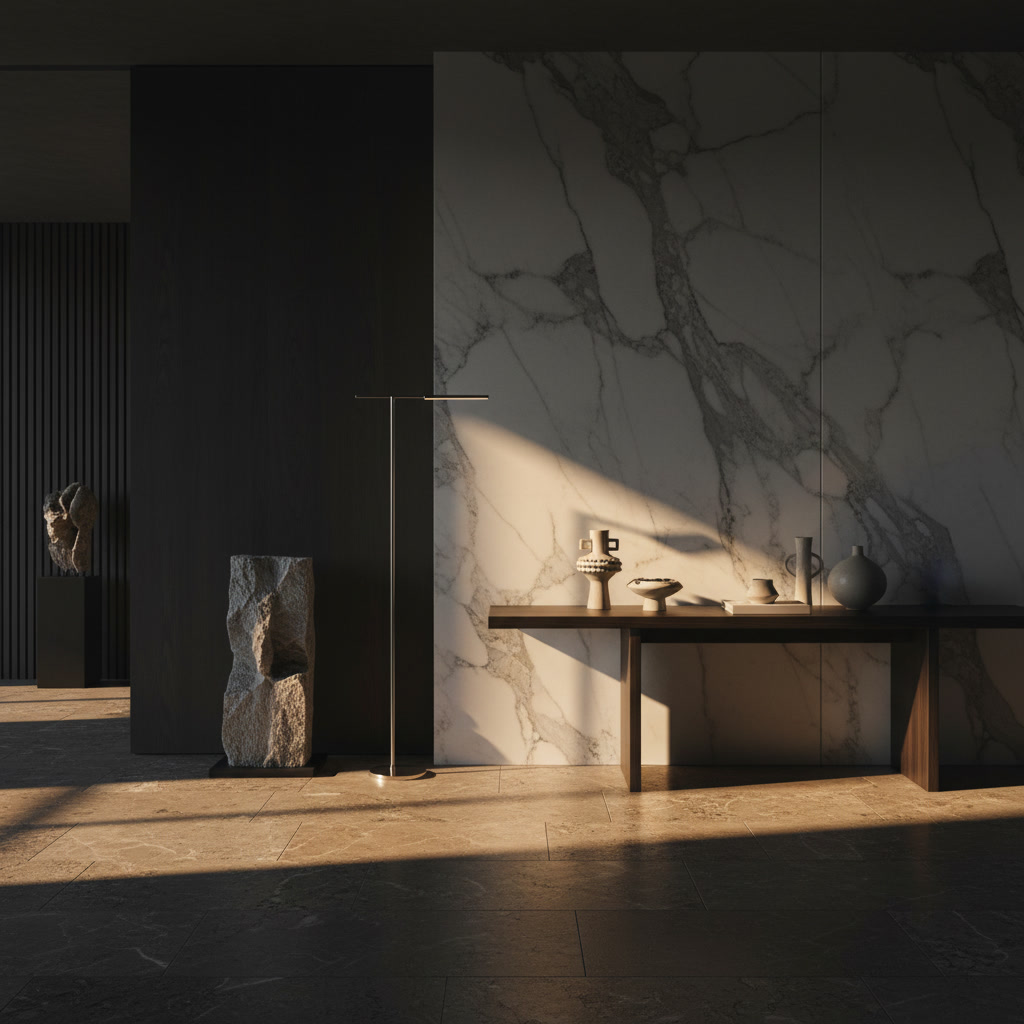 Campione di finitura effetto rovere sbiancato grigio chiaro per le ante delle cucine Domina Michelessi