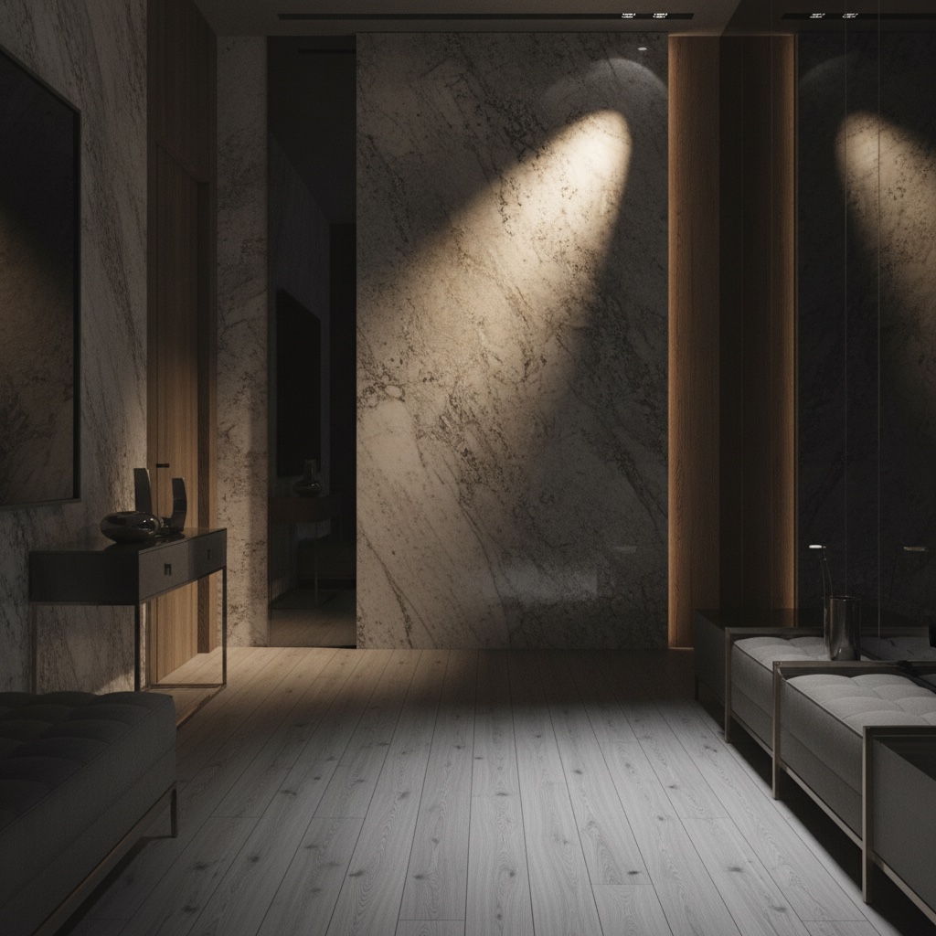 Campione finitura Rovere Bianco effetto rovere sbiancato grigio chiaro, selezione ante cucina Era 02 Michelessi