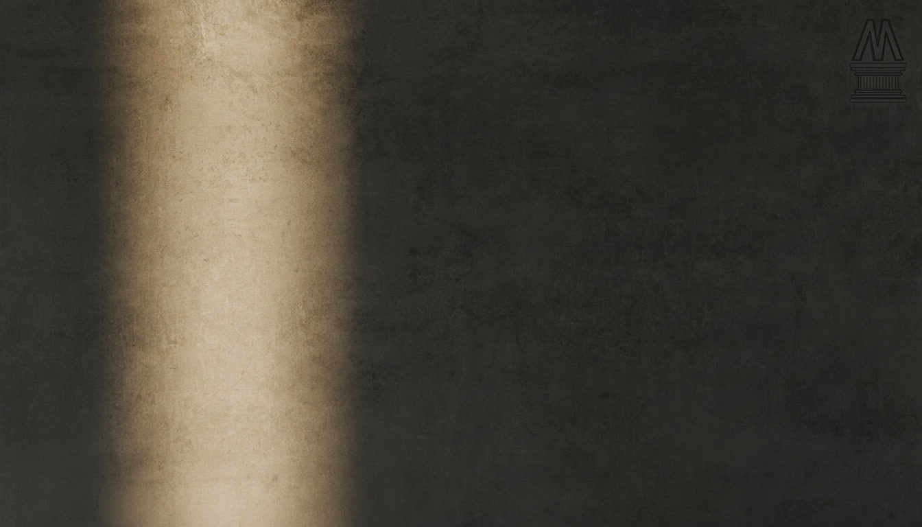 Lastra Dekton Kreta, superficie ultracompatta grigio pietra con texture urbana uniforme
