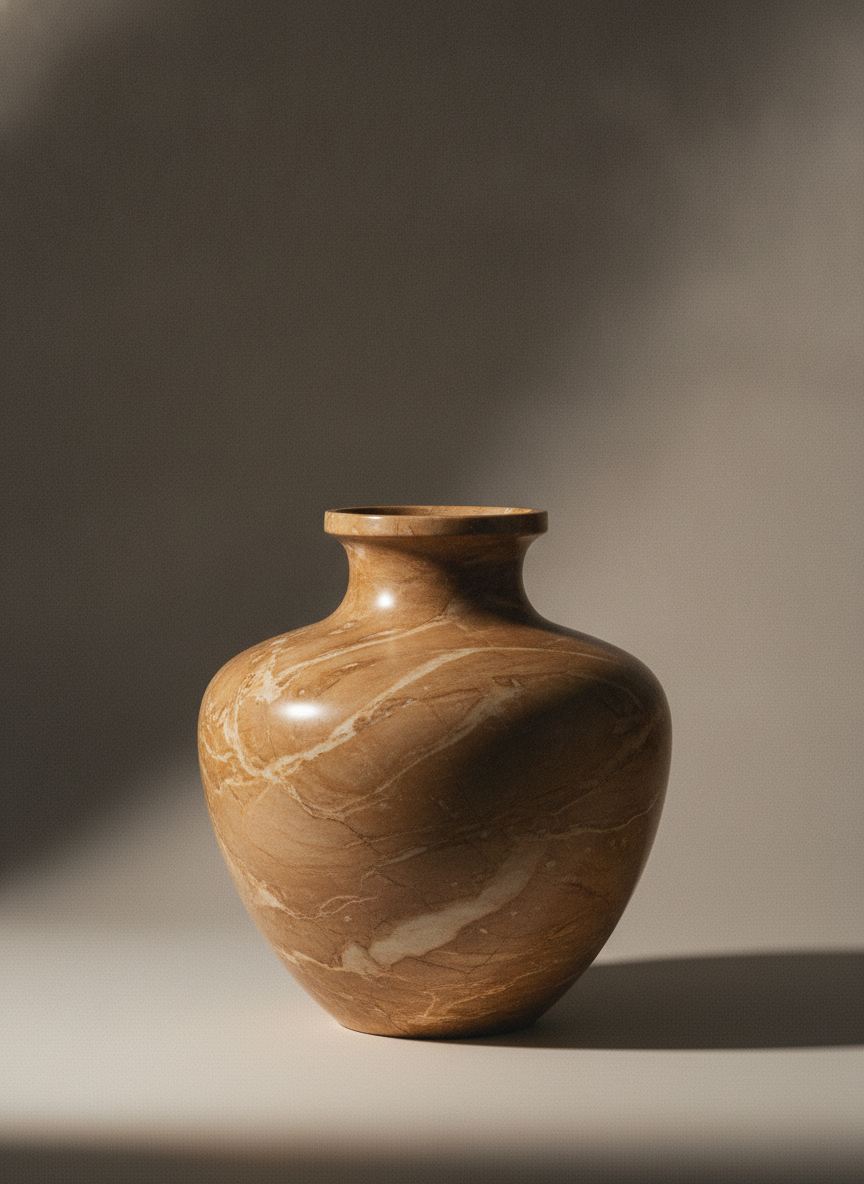 Anfora Otre in marmo Emperador